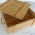 Un huerto en casa. Cajas de madera