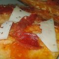 Pan con tomate, jamón y queso