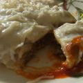 CANELONES RELLENOS DE CARNE Y SETAS