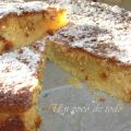 Bizcocho o tarta de nata