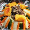 Cus cus de ternera con 7 verduras