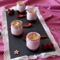 Vasitos de cheesecake de cereza invertido