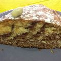 BIZCOCHO MARMOLADO DE CHOCOLATE Y GENJIBRE