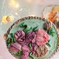 GALLETAS CON FLORES DE GLASA ULTRA VOLÚMEN