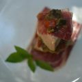 Atún a baja temperatura con jamón ibérico y[...]