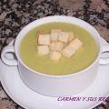 CREMA DE CALABACIN CON AGUACATE