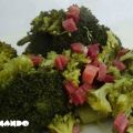 Brócoli con jamón