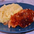PECHUGA DE PAVO EN SALSA DE SOPA DE CEBOLLA