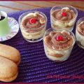 Vasitos de tiramisú