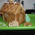 CASITA Y ESTRELLAS DE GALLETA