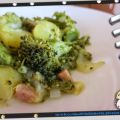 Brócoli rehogado con bacon