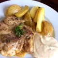 POLLO AL HORNO CON PATATAS Y MAYONESA DE[...]