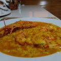 ARROZ CALDOSO CON GAMBONES