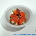 Rollos de salmón y aguacate
