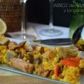 Arroz con Alcachofas y Longaniza