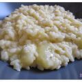 Risotto de pera y gorgonzola