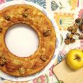 Bizcocho de manzana y nueces