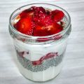 Receta: Pudding de chia y fresas