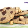 Cookies de avellanas y chocolate