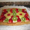 TARTA DE HOJALDRE CON FRUTAS