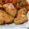 BONITO GUISADO CON PISTO