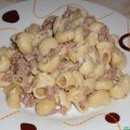 Caracolas con ragú al romero
