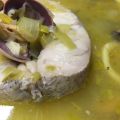 Merluza en salsa marinera.