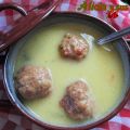SOPA DE ALBÓNDIGAS DE CARNE
