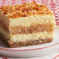 Cremoso tiramisú de coco