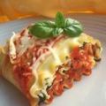 Canelones de pollo y ricotta