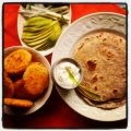 Wraps de Chapati Integral