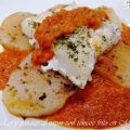 BACALAO Y PATATAS AL VAPOR CON TOMATE FRITO EN[...]