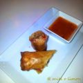 Rollitos Thai de verduras y fideos de arroz