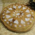 Pastel de boniato y cabello de ángel. Turrones.