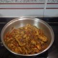 POLLO Y VERDURAS AL WOK