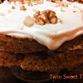 Carrot cake y dedicatoria!