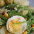 ENSALADA DE PATATAS Y JUDIAS