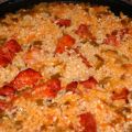 Paella extremeña