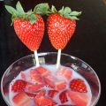 Fresas con leche