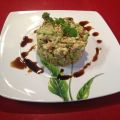 Tartar de salmón y aguacate