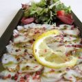 Carpaccio de pulpo