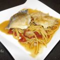 Fideua de Lomos de Mojarras con Piquillos