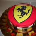 Tarta Ferrari de Fondant