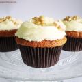 Cupcakes de nueces con miel