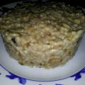 Risotto de boletus en conserva
