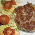 Hamburguesa de roquefort y nueces