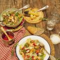 Fetuccini mar y tierra- Domingo: ¡¡pasta!!