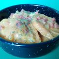 Patatas a la importancia con jamón