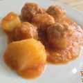 Albóndigas en salsa de tomate casera