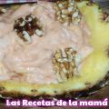 Receta de Piña rellena